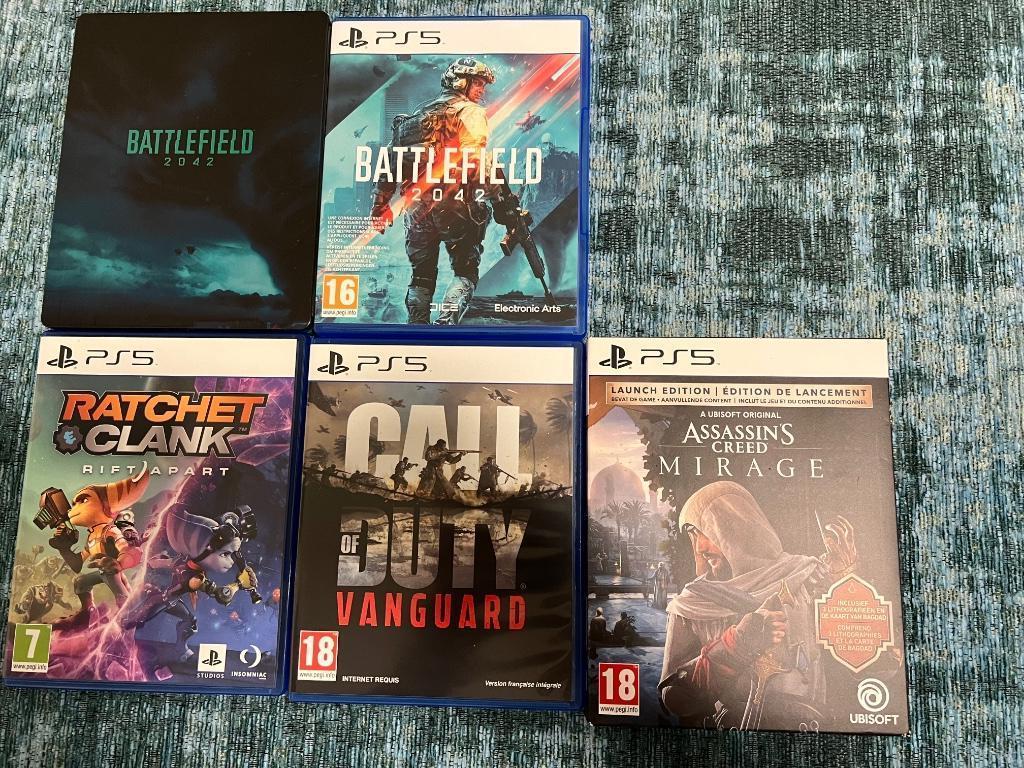 PlayStation 5 games, Consoles de jeu & Jeux vidéo, Jeux | Sony PlayStation 5, Comme neuf, Enlèvement