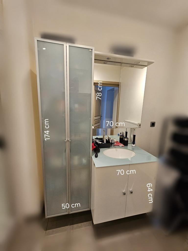 Meubles de salle de bain, Huis en Inrichting, Badkamer | Badkamermeubels, Gebruikt, Ophalen