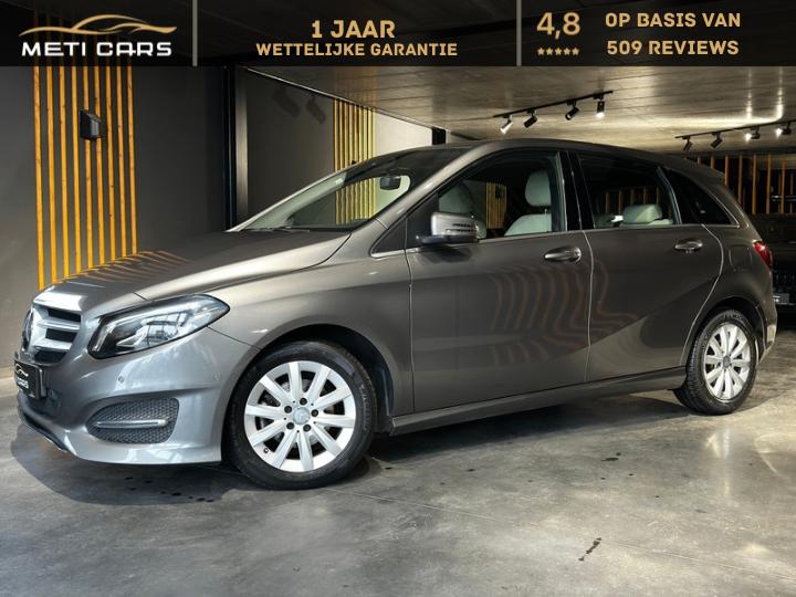 Mercedes-B 180d | Cruise control | Navi | Start/Stop | ..., Autos, Mercedes-Benz, Cuir, Argent ou Gris, Achat, Entreprise