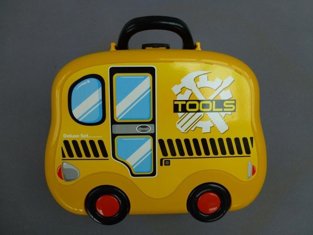 gereedschapskoffer valiesje op wieltjes, Kinderen en Baby's, Ophalen of Verzenden, Gebruikt, Ontdekken