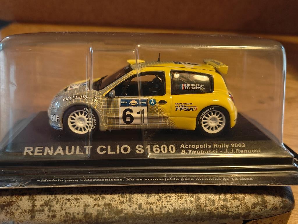 RENAULT CLIO S1600 ACROPOLIS RALLYE 2003, Enlèvement ou Envoi, Neuf, Voiture