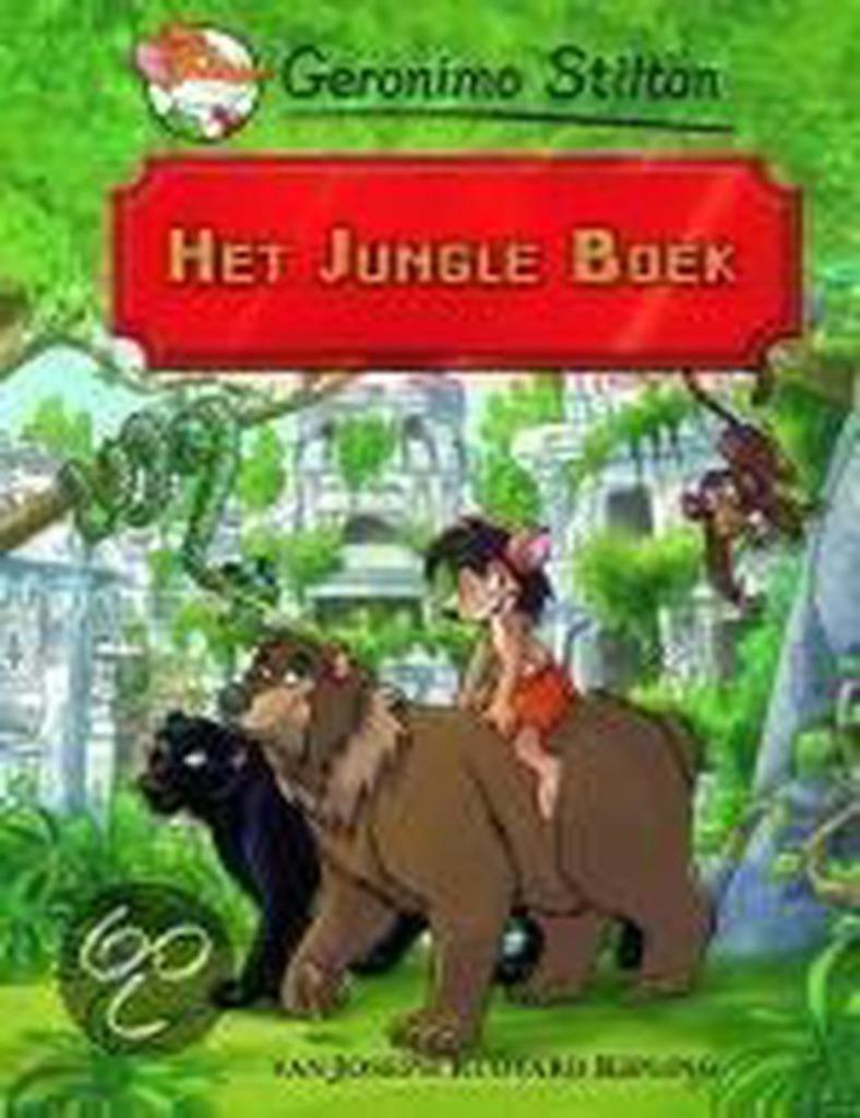 Geronimo Stilton - Het Jungle Boek, Ophalen of Verzenden, Zo goed als nieuw, Fictie algemeen
