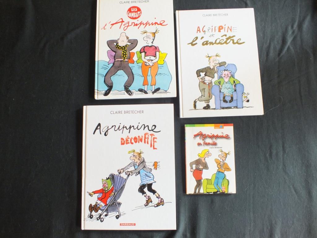 AGRIPPINE (4  ALBUMS EO).        EDITIONS BRETECHER/DARGAUD, Livres, Enlèvement ou Envoi, Série complète ou Série, Comme neuf