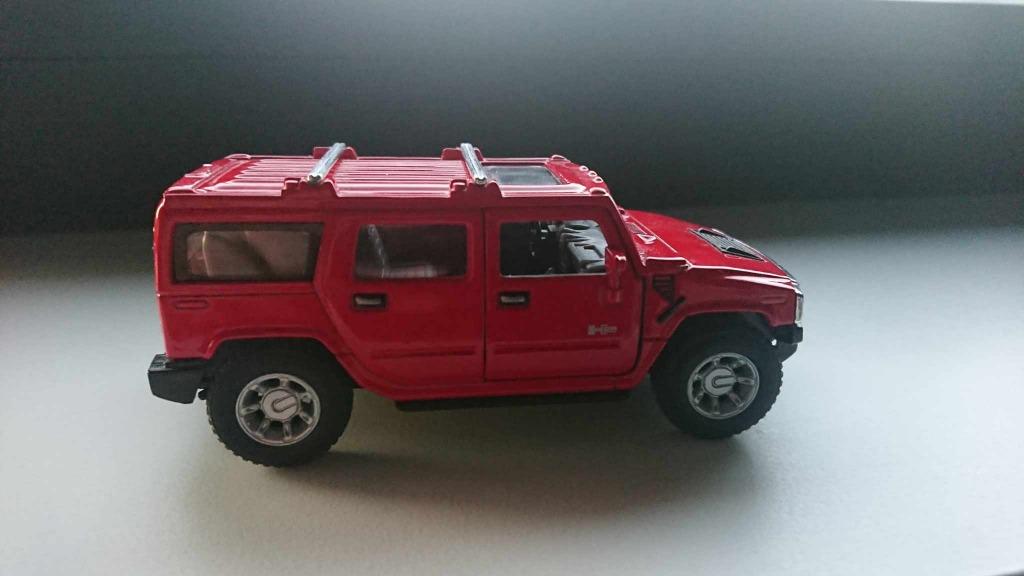 Kinsmart 2008 Hummer H2 SUV schaal 1/40 (gratis verz), Enlèvement ou Envoi, Comme neuf, Voiture
