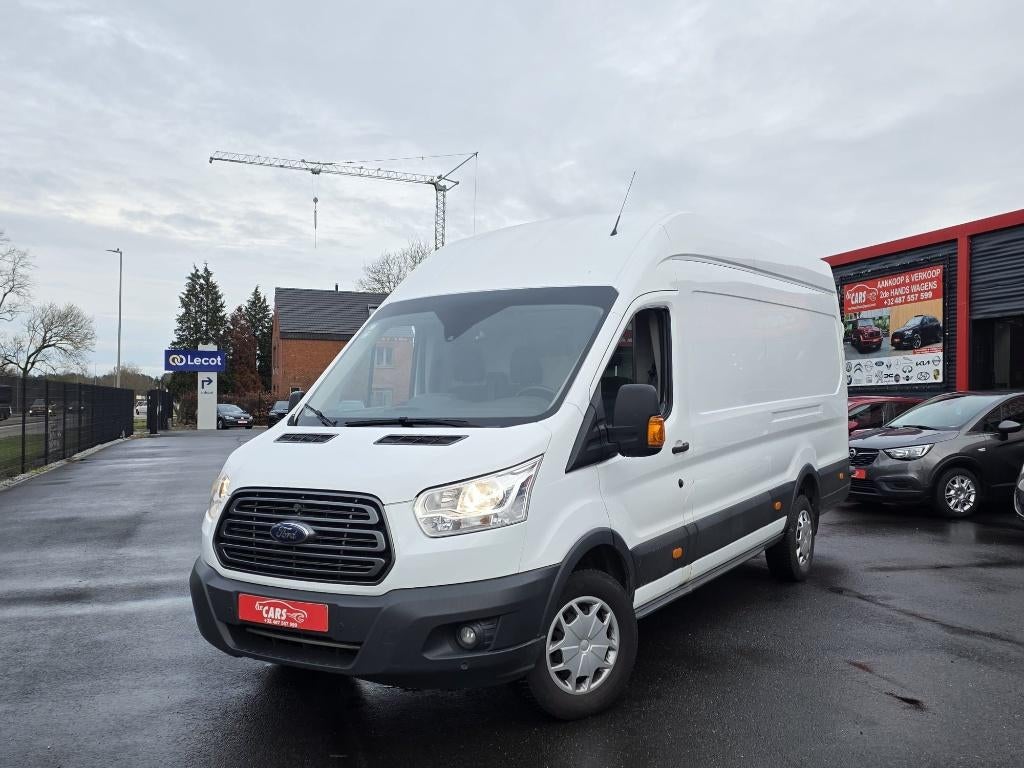 Ford Transit 300 K TDCi Pkw VA S**L-4*AIRCO**3-PLAATSEN, 4 cilinders, Start-stop-systeem, Wit, Bedrijf