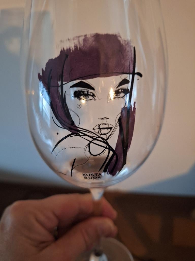 Wijnglazen Kosta Boda, Enlèvement, Neuf