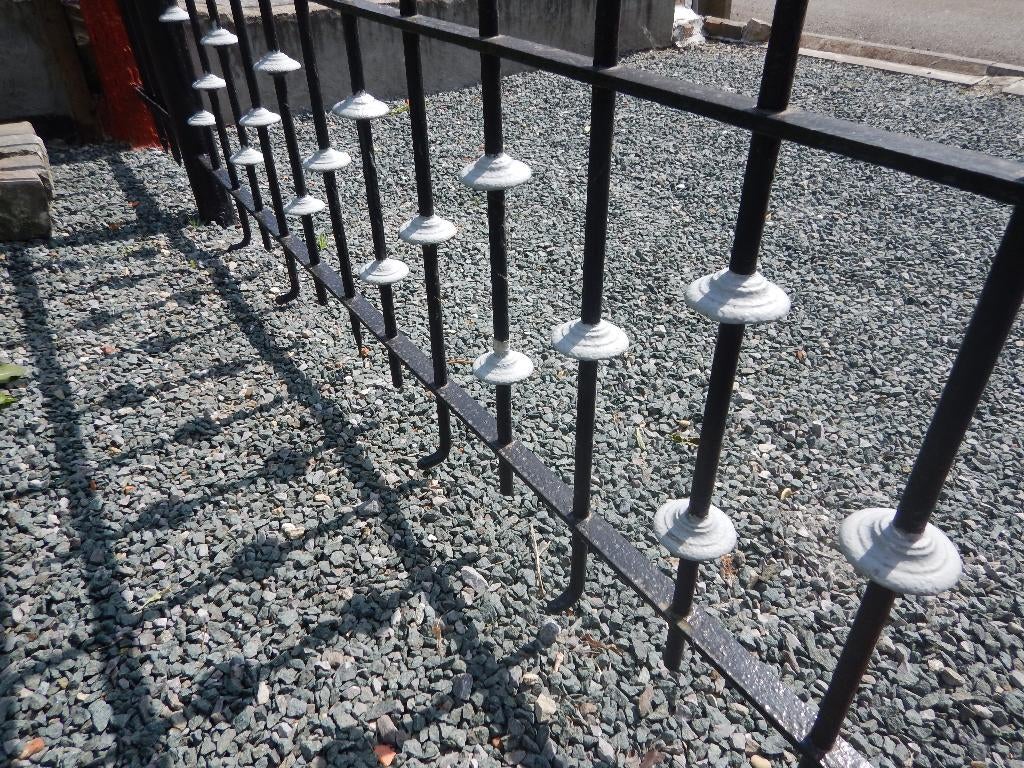 hek / ballustrade in metaal, Ophalen, Gebruikt, IJzer