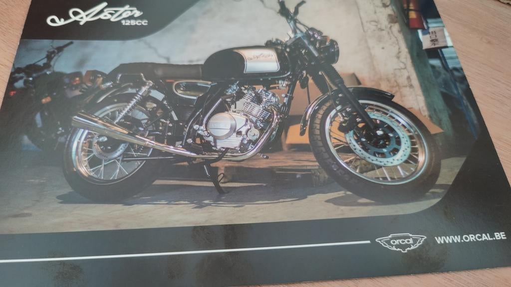 Orcal aster 125 kaart, Ophalen of Verzenden, Zo goed als nieuw