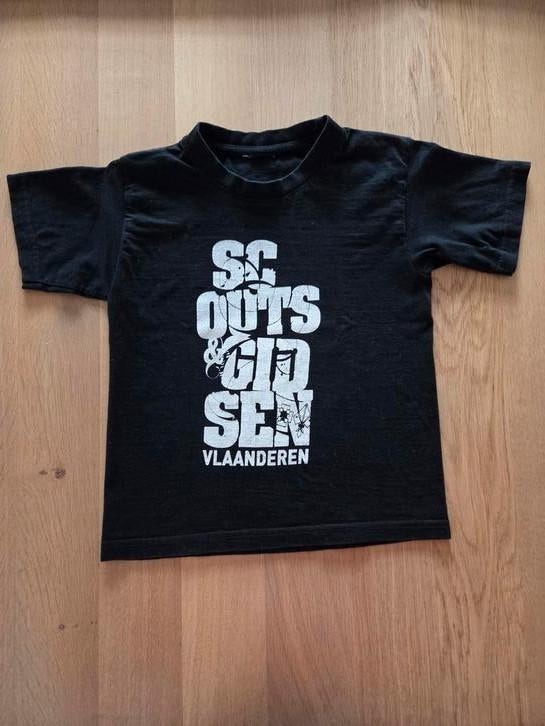 T-shirt - Scouts & Gidsen Vlaanderen - maat 6, Ophalen, Gebruikt, Scouts Gidsen Vlaanderen, Jongen of Meisje