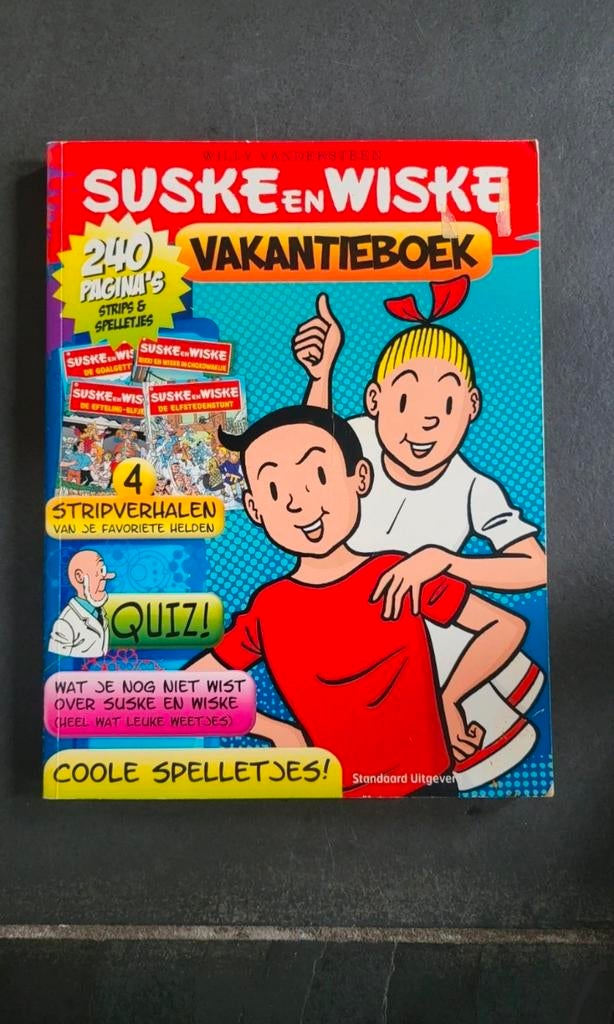 Suske en Wiske – Vakantieboek, Eén stripboek, Ophalen of Verzenden, Zo goed als nieuw, Willy Vandersteen