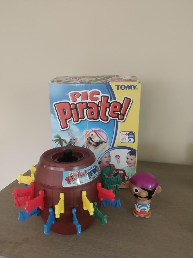 Pop-up pirate gezelschapsspel, Ophalen, Gebruikt