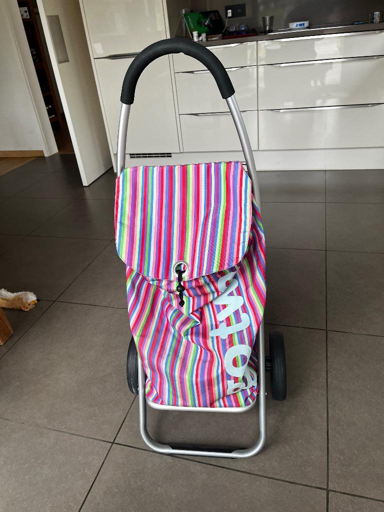 Boodschappentrolley, 30 cm of meer, 80 cm of meer, Zo goed als nieuw, Roze