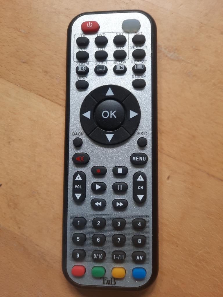 TnB universele afstandsbediening, Audio, Tv en Foto, Afstandsbedieningen, Ophalen of Verzenden, Zo goed als nieuw, Universeel
