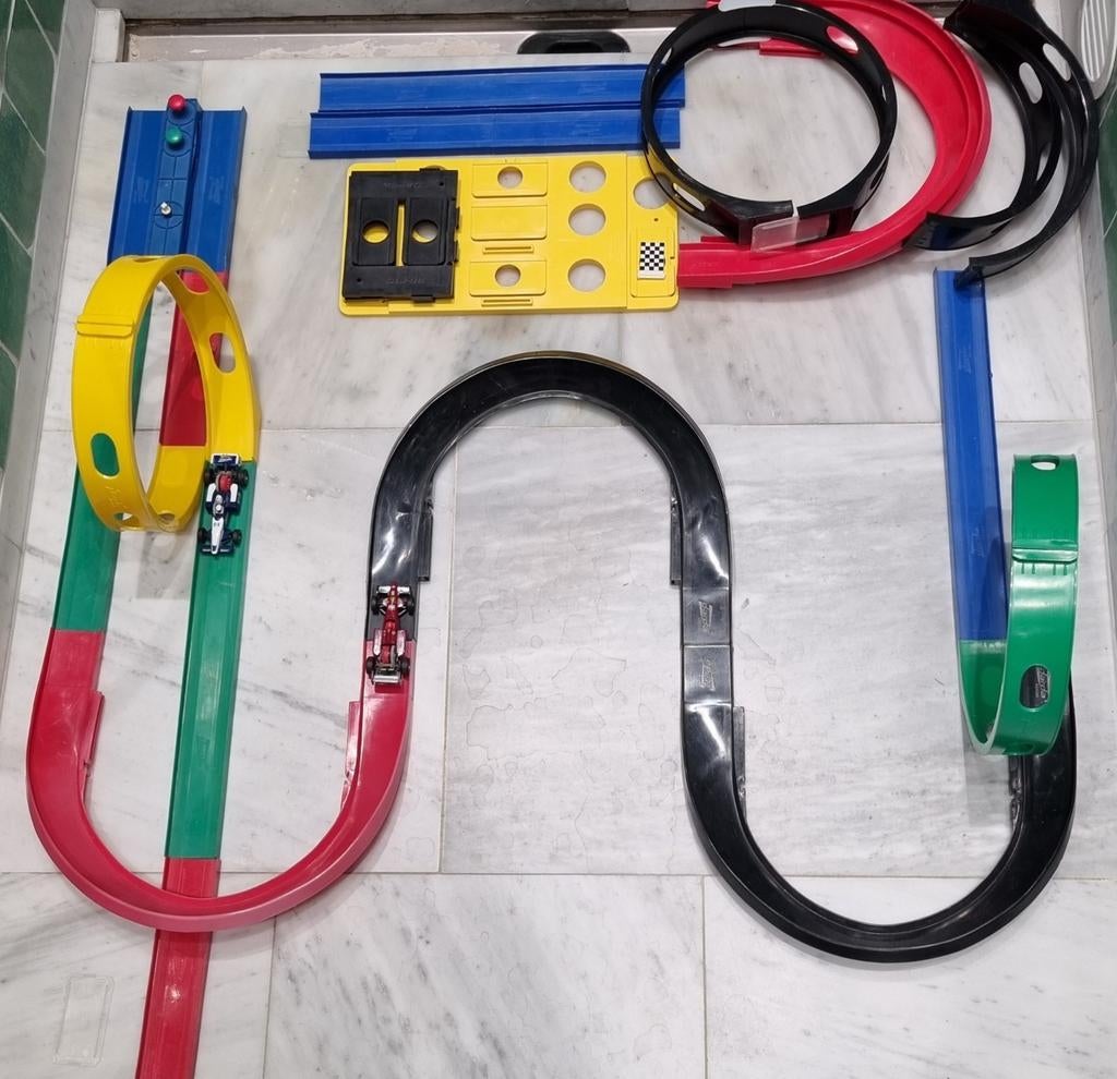Lot de 2 Circuits/parcours pour petites voitures ., Enlèvement, Utilisé
