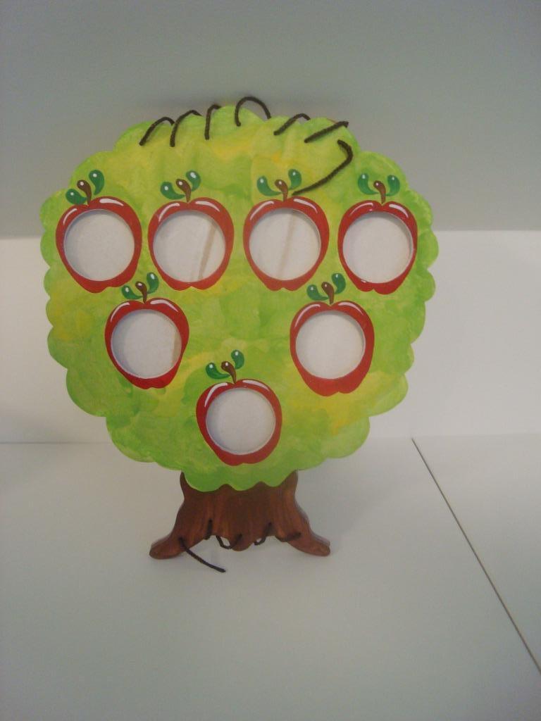 Cadre photo arbre généalogique, Enlèvement, Comme neuf, Décoration murale