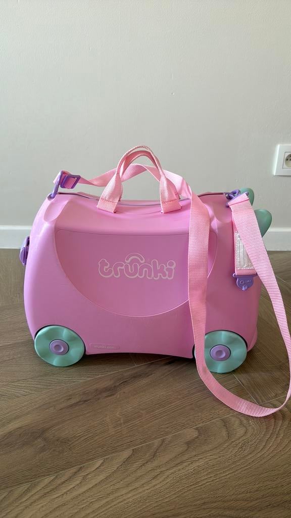 Trunki koffer, Handtassen en Accessoires, Koffers, Ophalen, Gebruikt, Hard kunststof, Minder dan 50 cm
