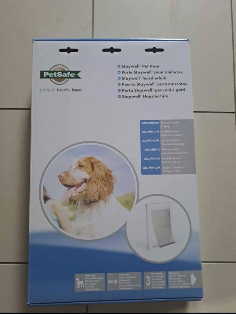 Petsafe Staywell aluminium kattenluik / hondenluik  SMALL, Ophalen