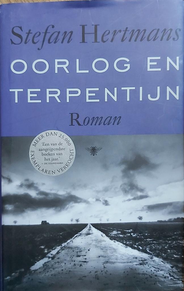 Stefan Hertmans - Oorlog en terpentijn, Boeken, Gelezen, Ophalen of Verzenden, Stefan Hertmans