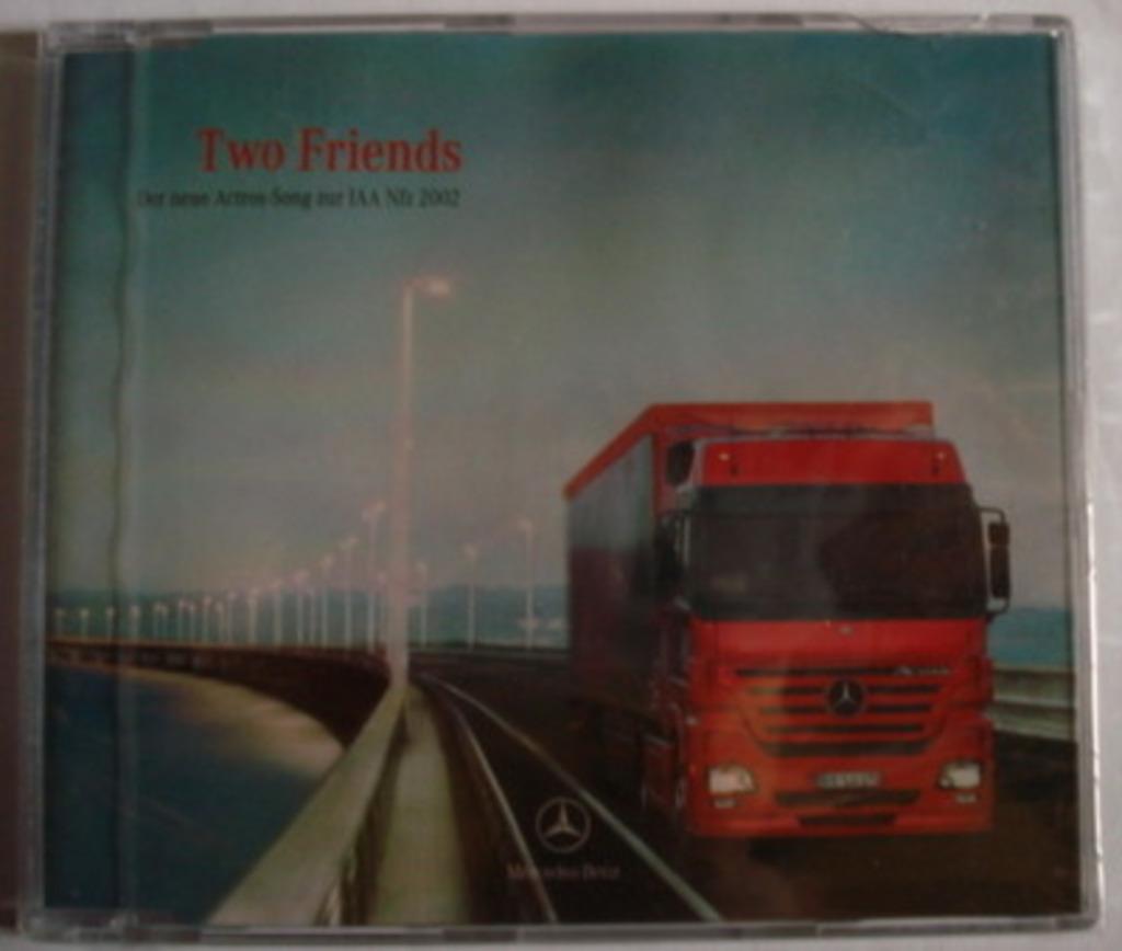 Mercedes-Benz Actros Two Friends CD promo song 2002, Envoi, Neuf, Mercedes-Benz, Camion