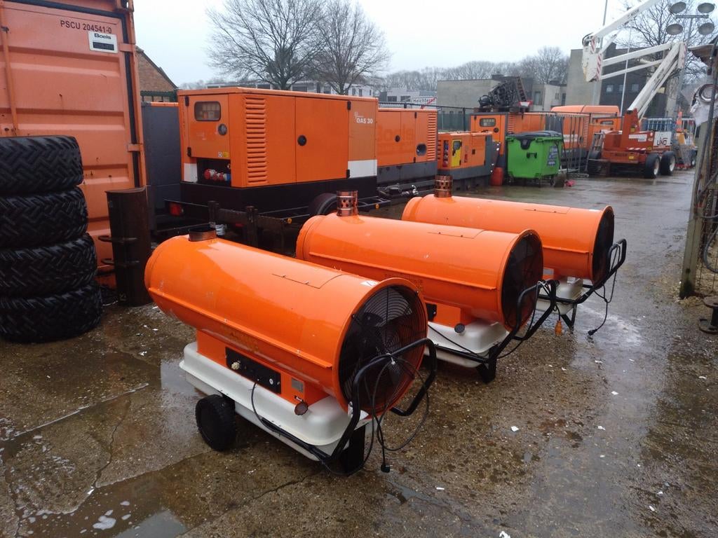 Heteluchtkanonnen munters te koop, Ophalen