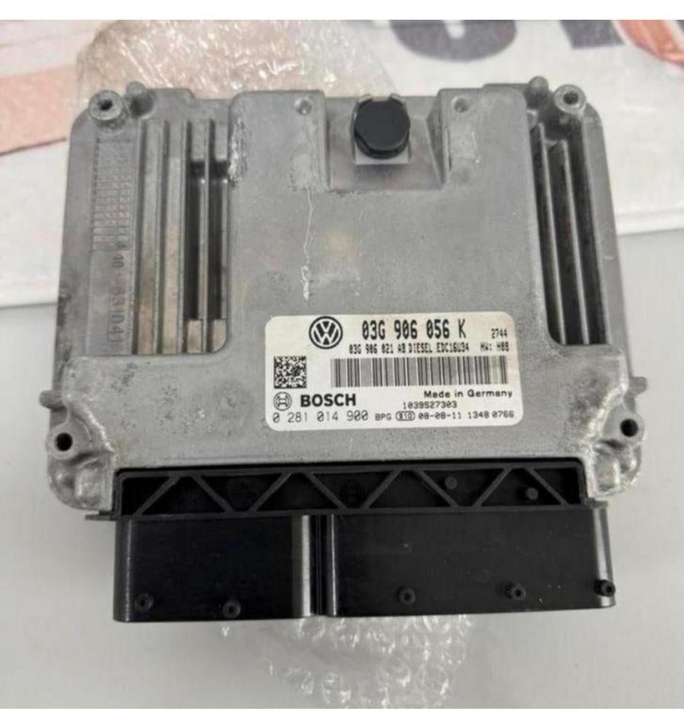 Moteur ECU pour VW Golf 5 MK5 1.9 TDI 03G906056K 0281014900, Autos : Pièces & Accessoires, Électronique & Câbles, Volkswagen, Utilisé