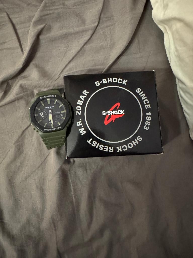 Casio G-shock verte oak, Enlèvement ou Envoi, Casio