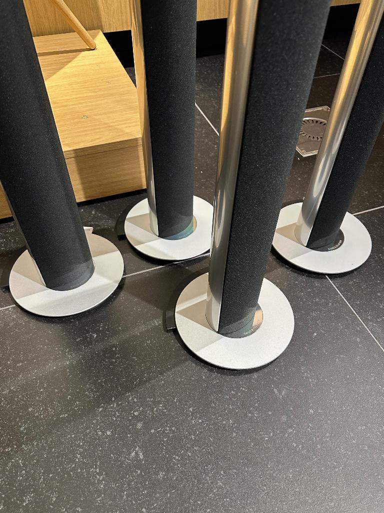 2 paar Bang & Olufsen Beolab 6000 met nieuwe woofers - B&O, Autres marques, Info@bang-olufsen.dk, Reconditionné, 60 à 120 watts