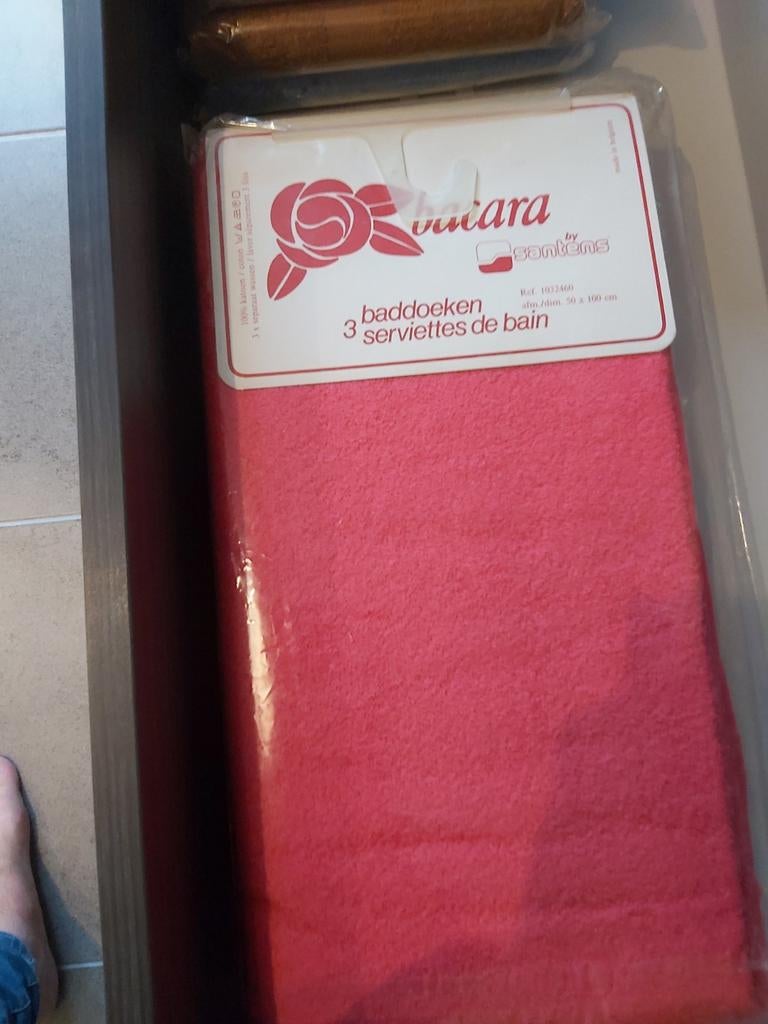 Badhanddoeken, Enlèvement