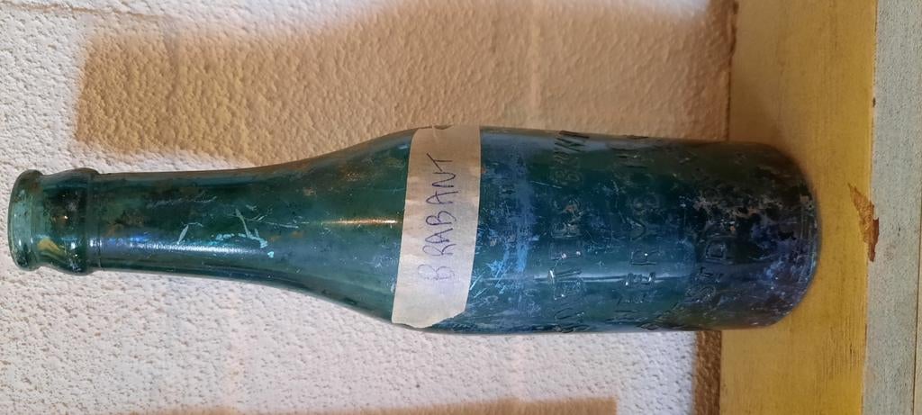 Ancienne bouteille de bière. Vert., Enlèvement ou Envoi, Utilisé