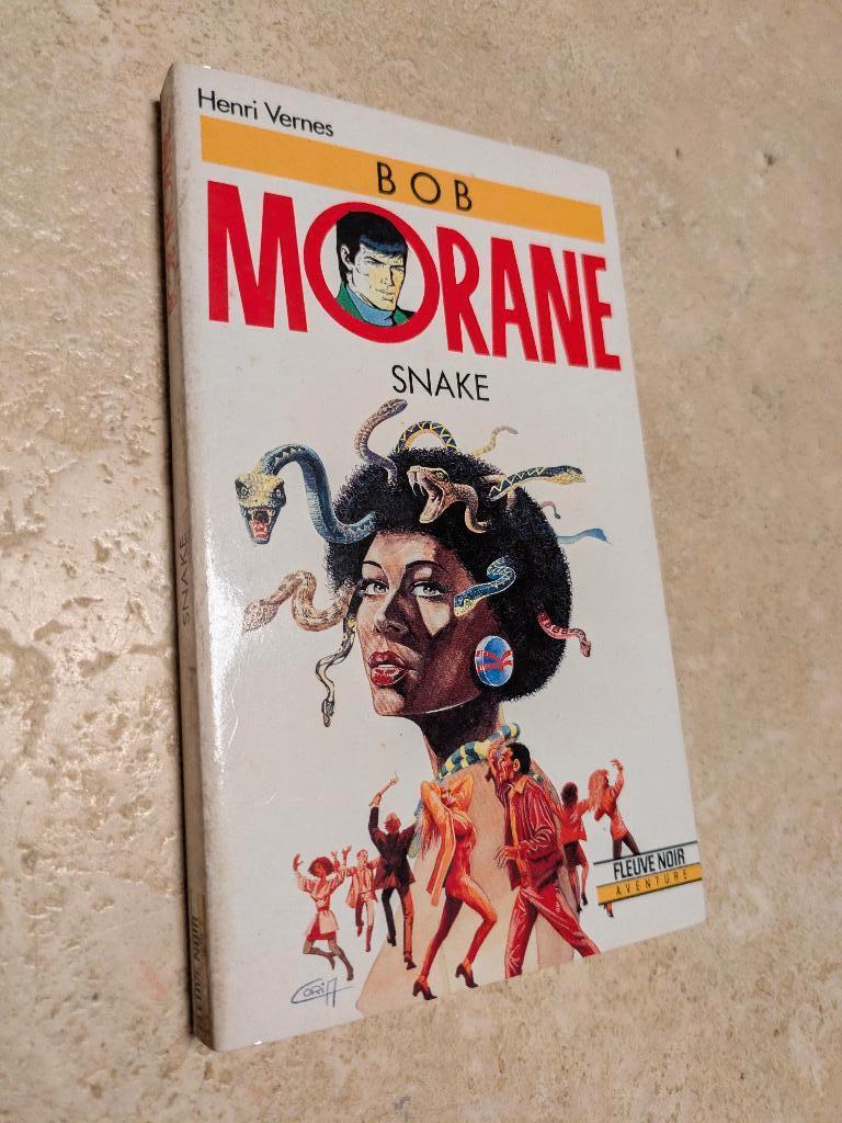Bob Morane (Snake)., Envoi, Comme neuf, H. Vernes.