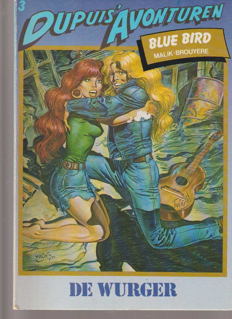 Twee strips : Dupuis Avonturen - Blue Bird., Verzenden