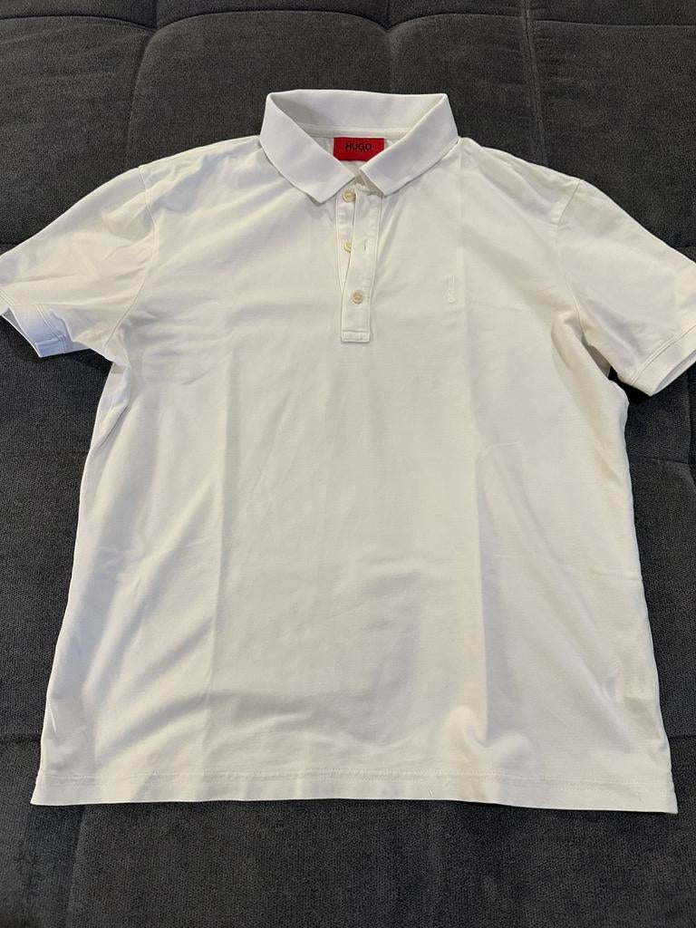A vendre polo Hugo Boss, Enlèvement ou Envoi, Neuf, Taille 46 (S) ou plus petite, Blanc