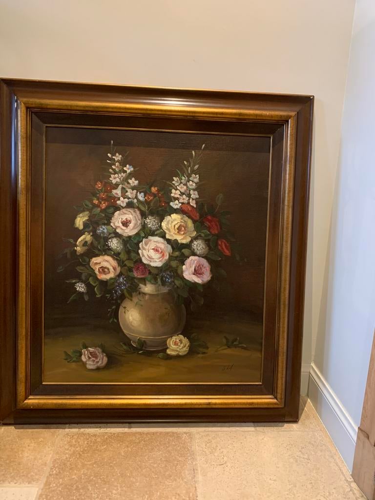 Peinture de bouquet de fleurs, Enlèvement