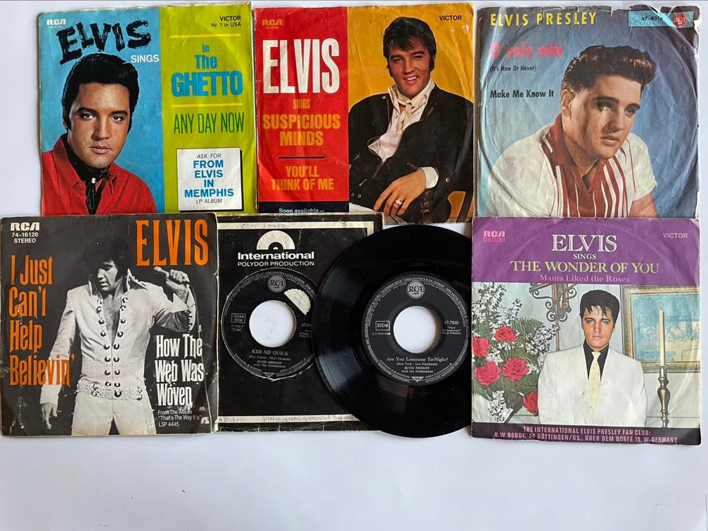 Singles Elvis, Cd's en Dvd's, Vinyl Singles, Ophalen of Verzenden
