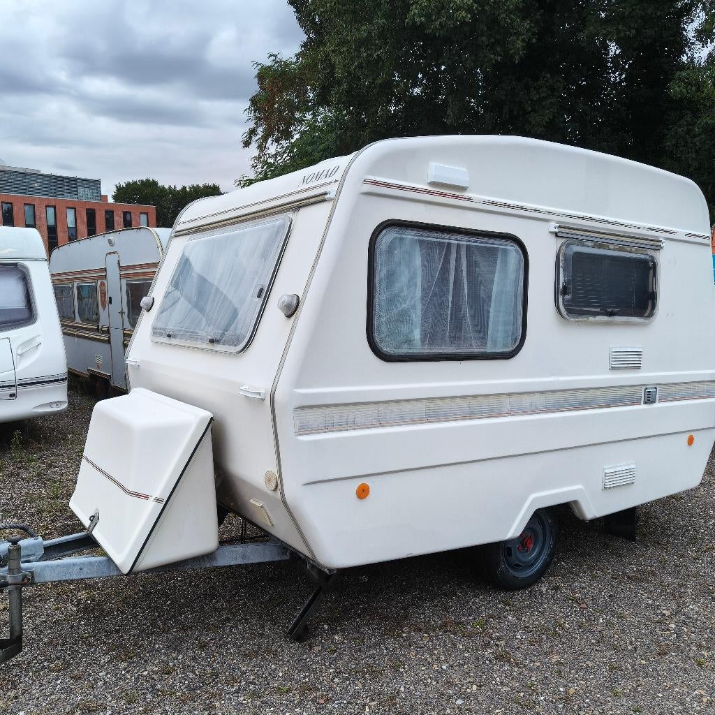 Predom Nomad 126N vrij van keuring (500-750 kg), Caravanes & Camping, Caravanes, Jusqu'à 4 m, Particulier, Jusqu'à 500 kg, Réfrigérateur