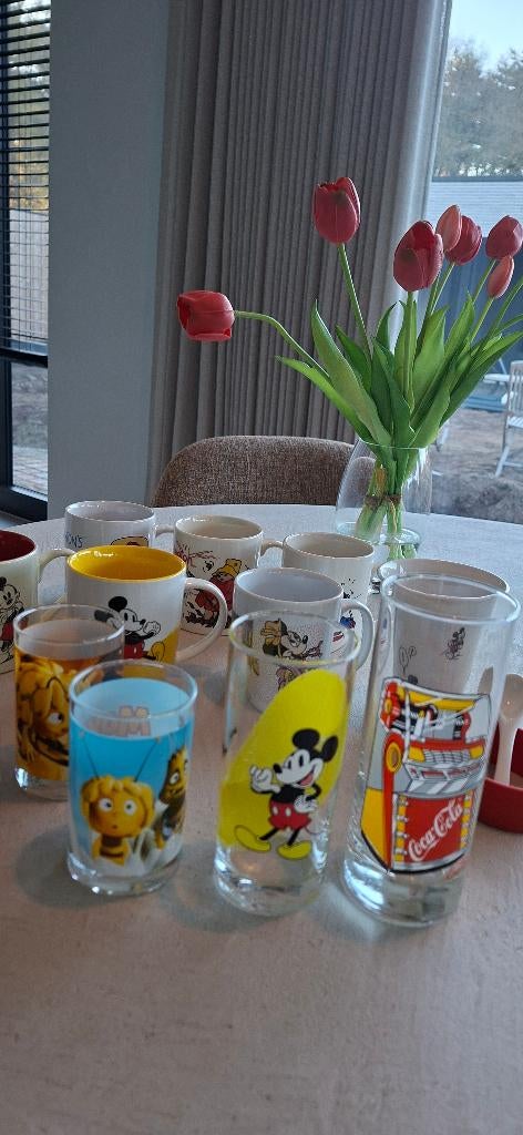 Disney,Paddington, Maya. 1€/mok, Huis en Inrichting, Keuken | Servies, Ophalen, Glas of Glazen, Nieuw, Glas
