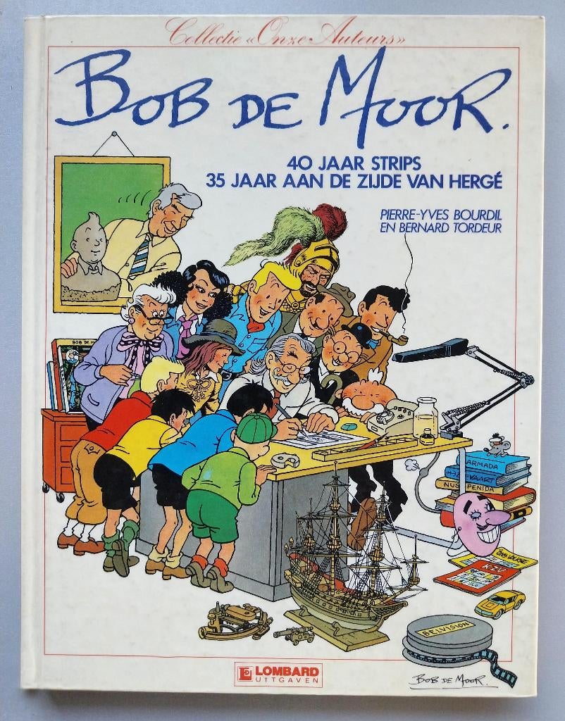 Bob de Moor - Veertig jaar strips, Livres, BD, Enlèvement ou Envoi, Neuf
