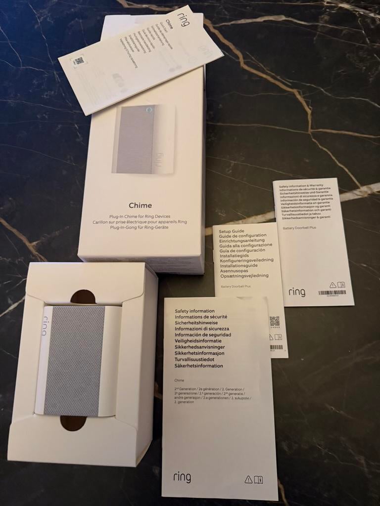 Deurbel met camera, Ophalen, Compatibel met smartphone, Zo goed als nieuw, Draadloos