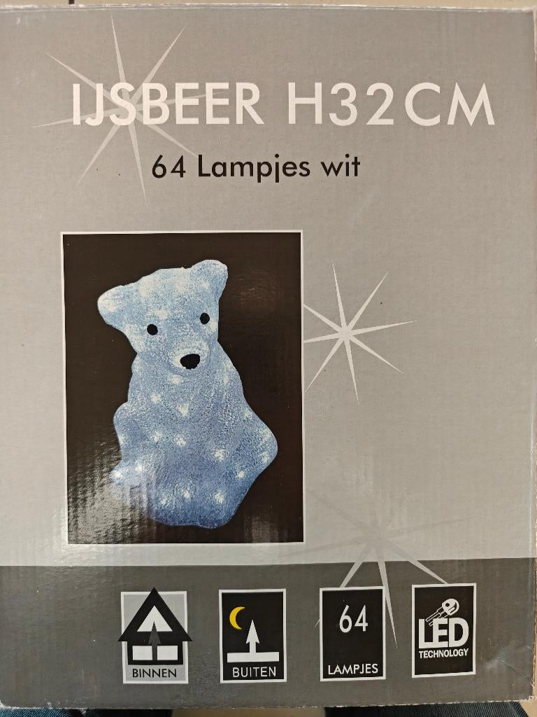 Ijsbeer (led), Diversen, Kerst, Ophalen, Gebruikt