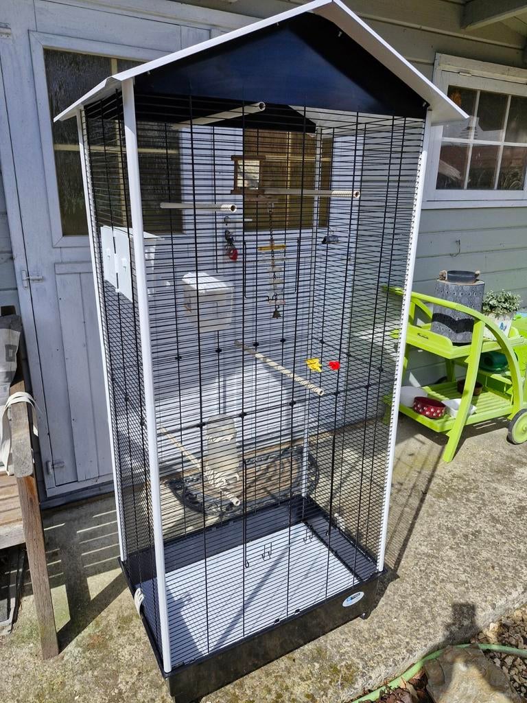 Mooie grote volière in zeer goede staat, Enlèvement, Volière