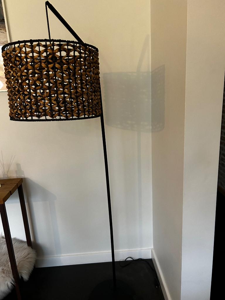 Staanlamp, Ophalen, Gebruikt, Metaal, 150 tot 200 cm