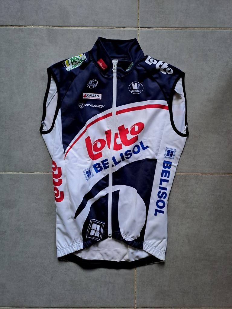 Wielertrui Lotto Belisol 2012, Fietsen en Brommers, Fietsaccessoires | Fietskleding, Ophalen of Verzenden, S