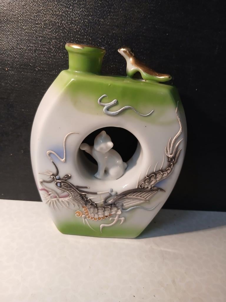 Sake fles nakasima, Collections, Porcelaine, Cristal & Couverts, Enlèvement ou Envoi