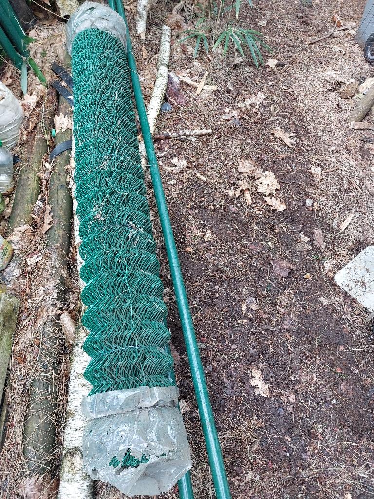 Tennisdraad 2m hoogte, Tuin en Terras, Gaas en Draad, Ophalen, Zo goed als nieuw, 20 meter of meer, Draad