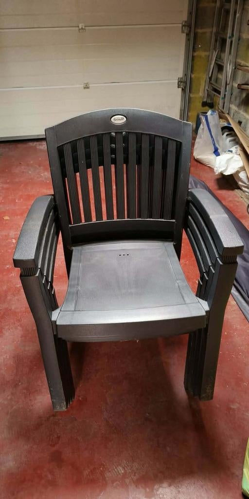 4 chaises de jardin Hartman avec coussins, Enlèvement