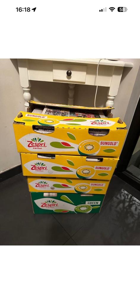 Gratis kranten handig met verhuizen / verpakken verhuisdozen, Doe-het-zelf en Bouw, Kratten en Dozen, Ophalen, Zo goed als nieuw