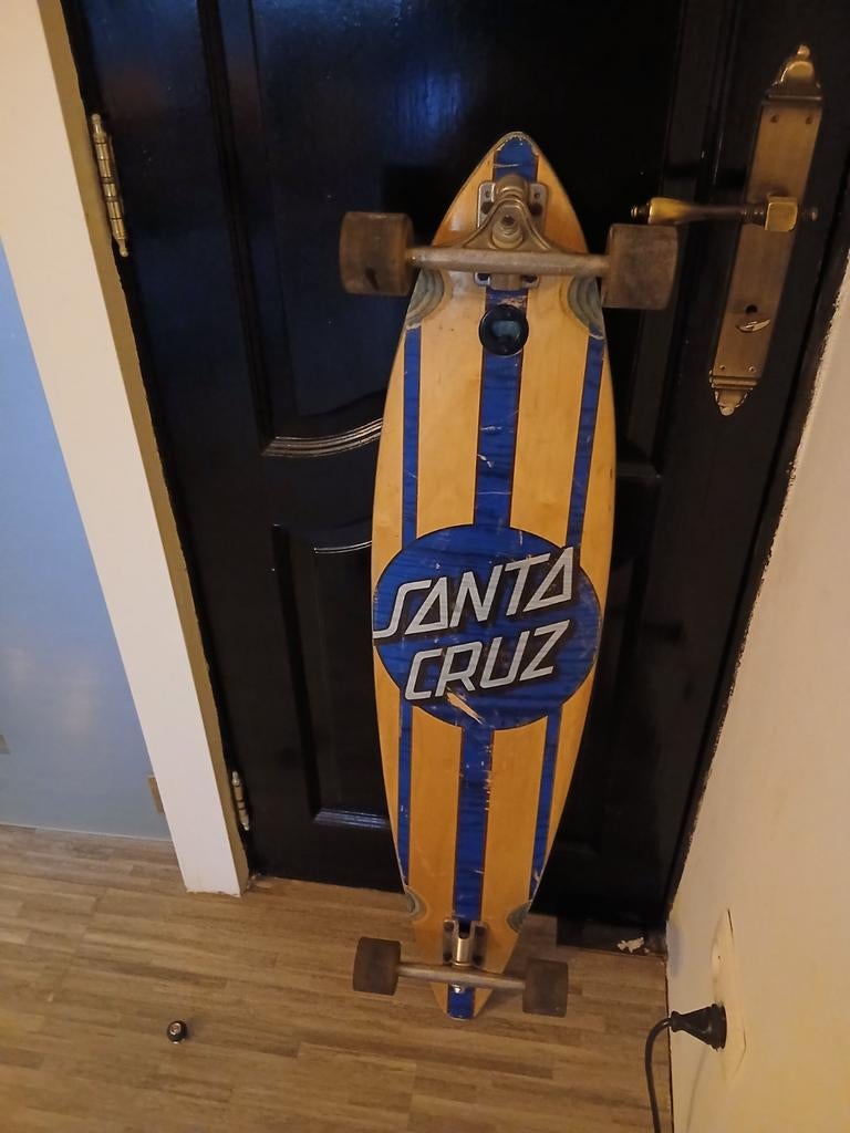 Mooie Santa Cruz longboard van 2010, Sport en Fitness, Skateboarden, Ophalen, Longboard