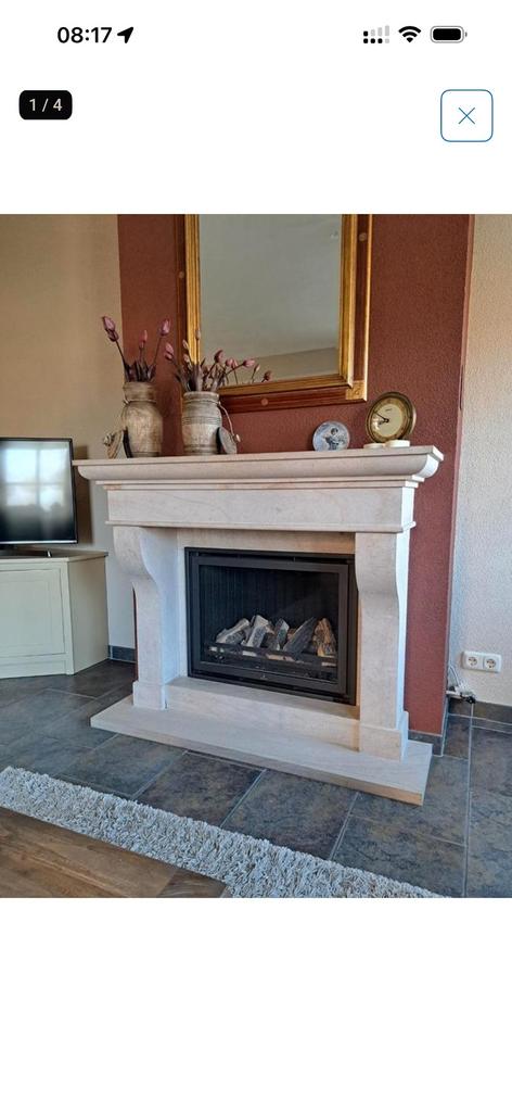 Foyer au gaz, Huis en Inrichting, Haarden, Ophalen, Gebruikt