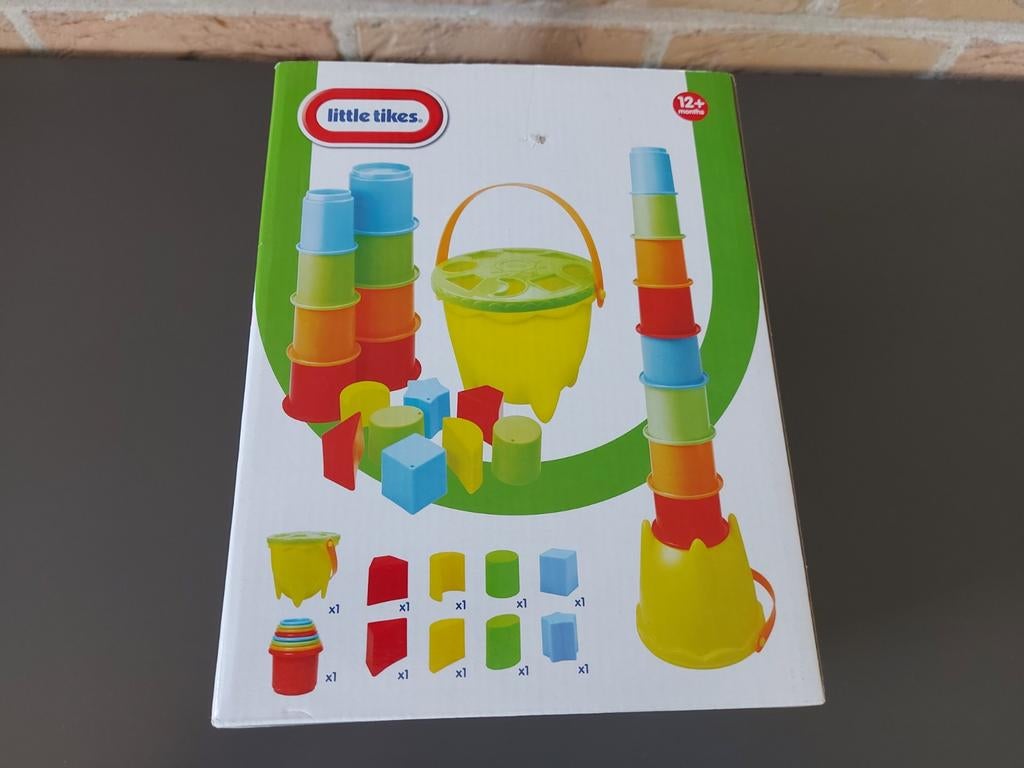 Sorteer Emmer met bekers en vormen van little tikes, Ophalen of Verzenden