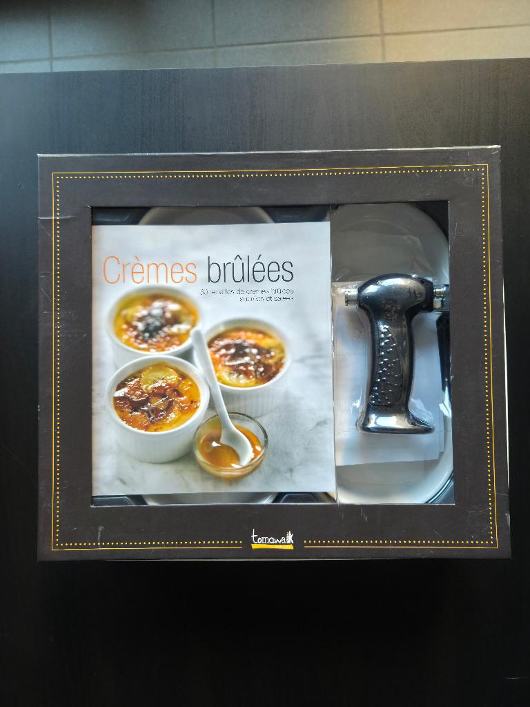 Kit de crème brûlée, Huis en Inrichting, Keuken | Servies, Nieuw, Overige typen, Effen, Keramiek, Ophalen